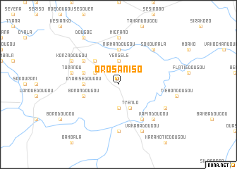 map of Orosaniso