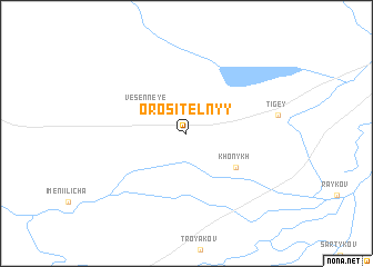 map of Orositel\