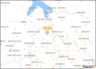 map of Oros