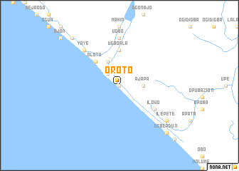 map of Oroto