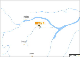 map of Oroya