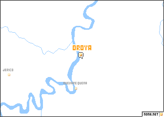 map of Oroya