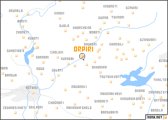 map of Orpiri