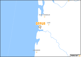 map of Orpúa