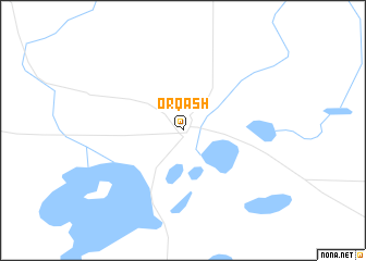 map of Orqash