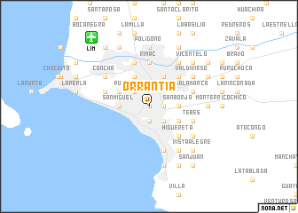 map of Orrantia