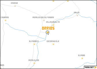 map of Orrios