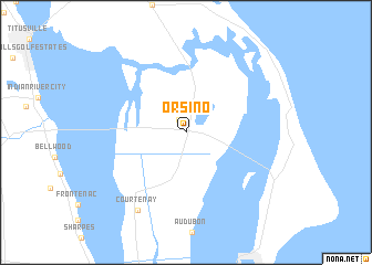 map of Orsino