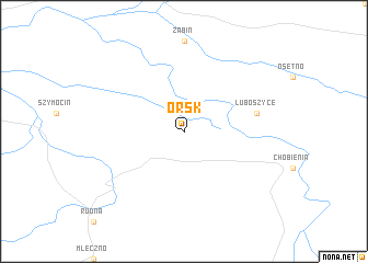 map of Orsk