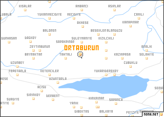 map of Ortaburun
