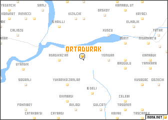 map of Ortadurak