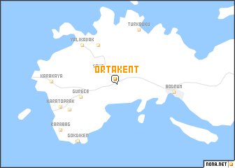 map of Ortakent