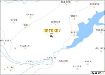 map of Ortaköy