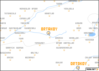 map of Ortaköy