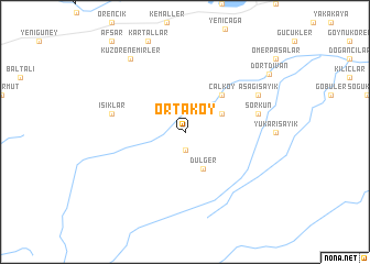 map of Ortaköy