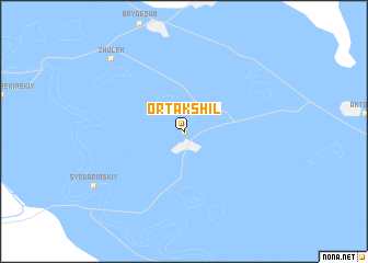 map of Ortakshil