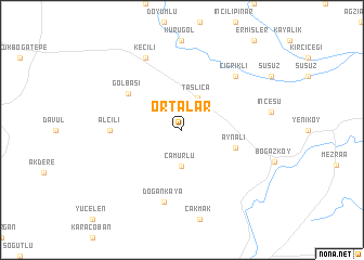 map of Ortalar