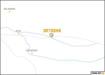 map of Ortasha