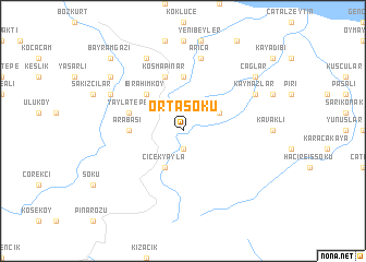 map of Ortasökü