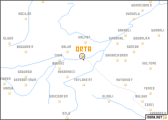 map of Orta