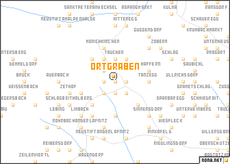 map of Ortgraben