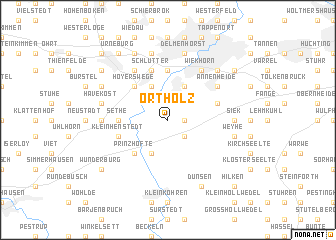 map of Ortholz