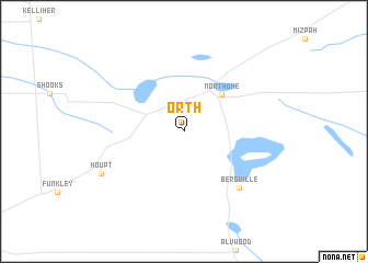 map of Orth