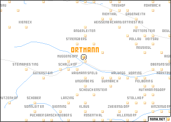 map of Ortmann