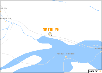 map of Ortolyk