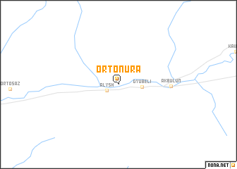 map of Orto-Nura