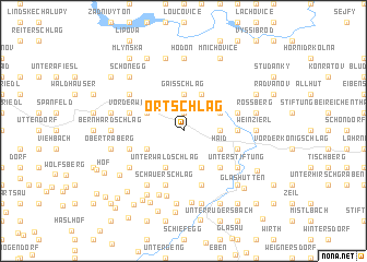 map of Ortschlag