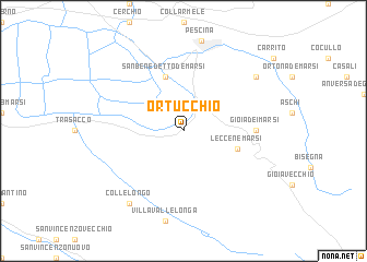 map of Ortucchio