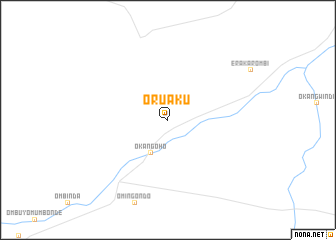map of Oruaku