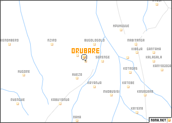 map of Orubare