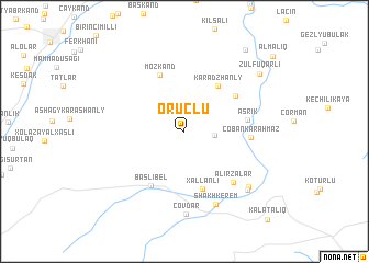 map of Oruçlu