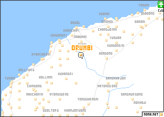 map of Ŏrŭmbi