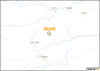 map of Orune
