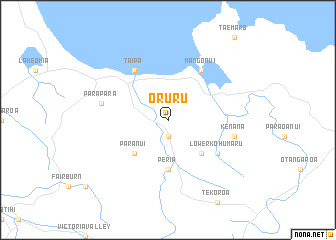 map of Oruru