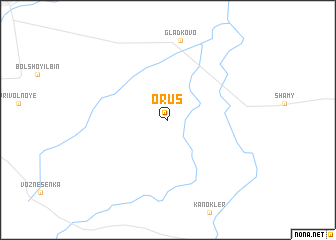 map of Orus