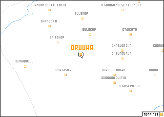 map of Oruuwa