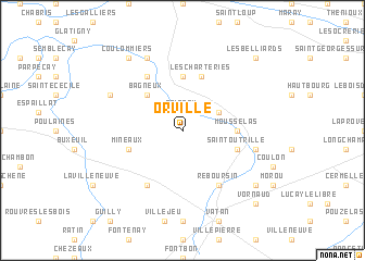 map of Orville