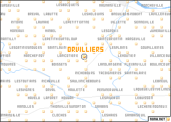 map of Orvilliers