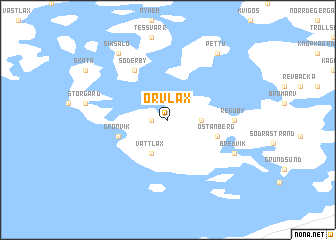 map of Orvlax