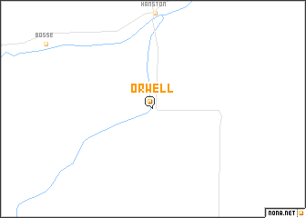 map of Orwell