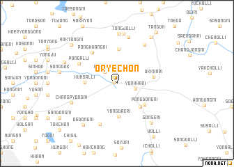 map of Orye-ch\