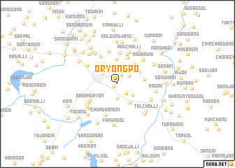 map of Ŏryongp\