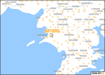 map of Ŏryŏng