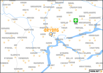 map of Oryong
