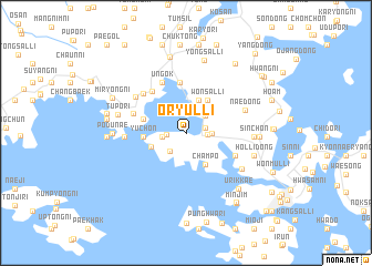map of Oryul-li