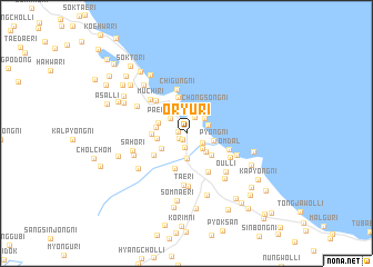map of Oryu-ri